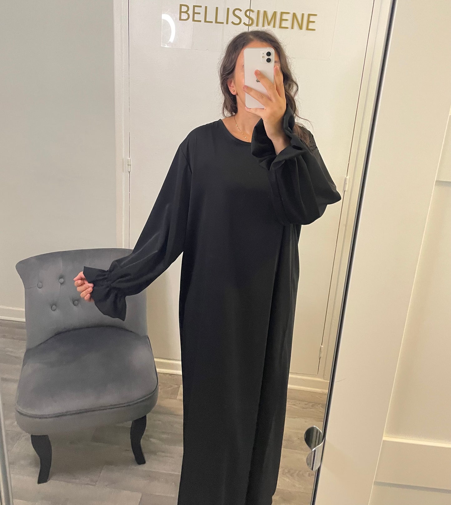 Abaya Nissa noir
