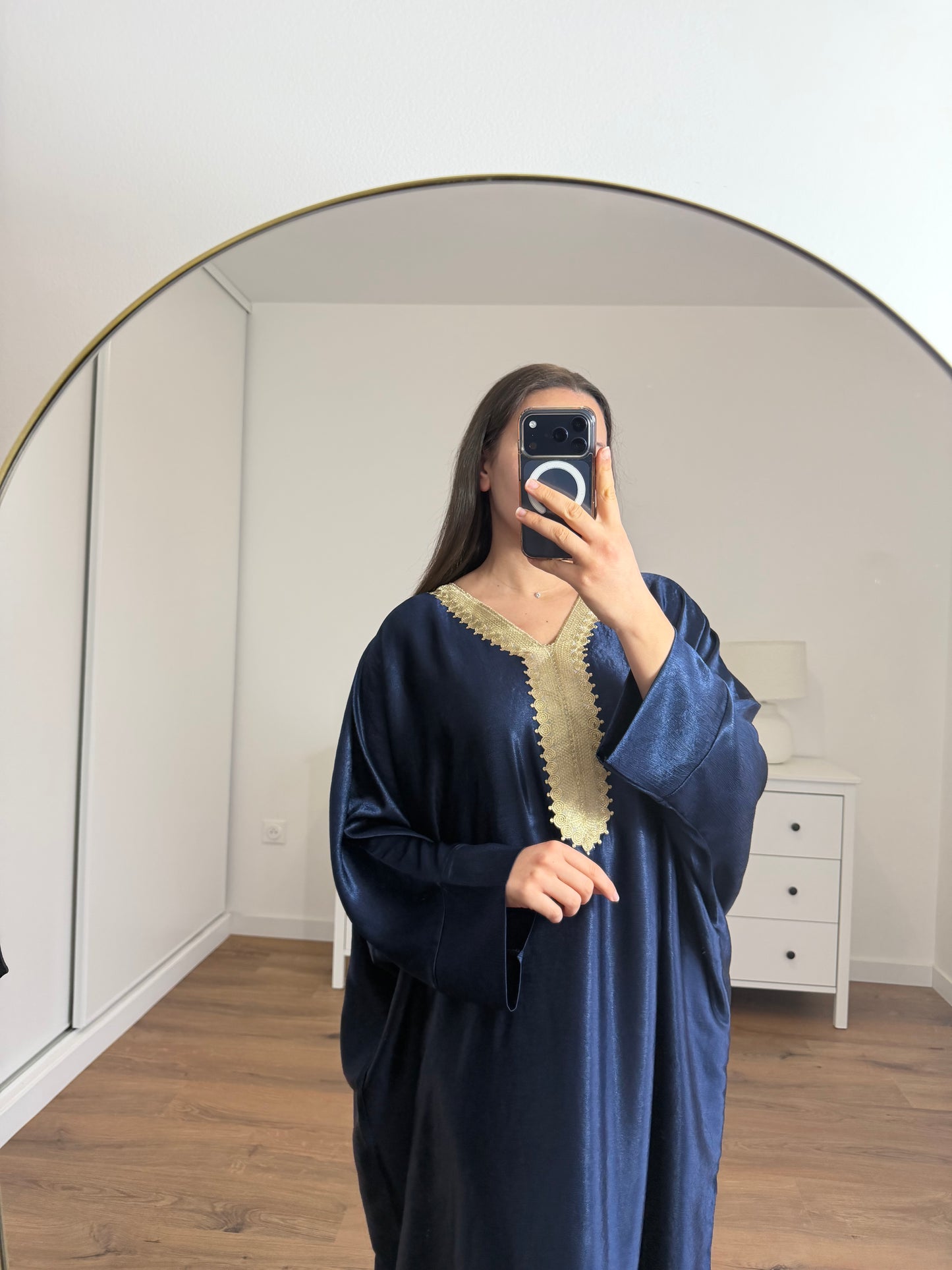 Robe Nour bleu