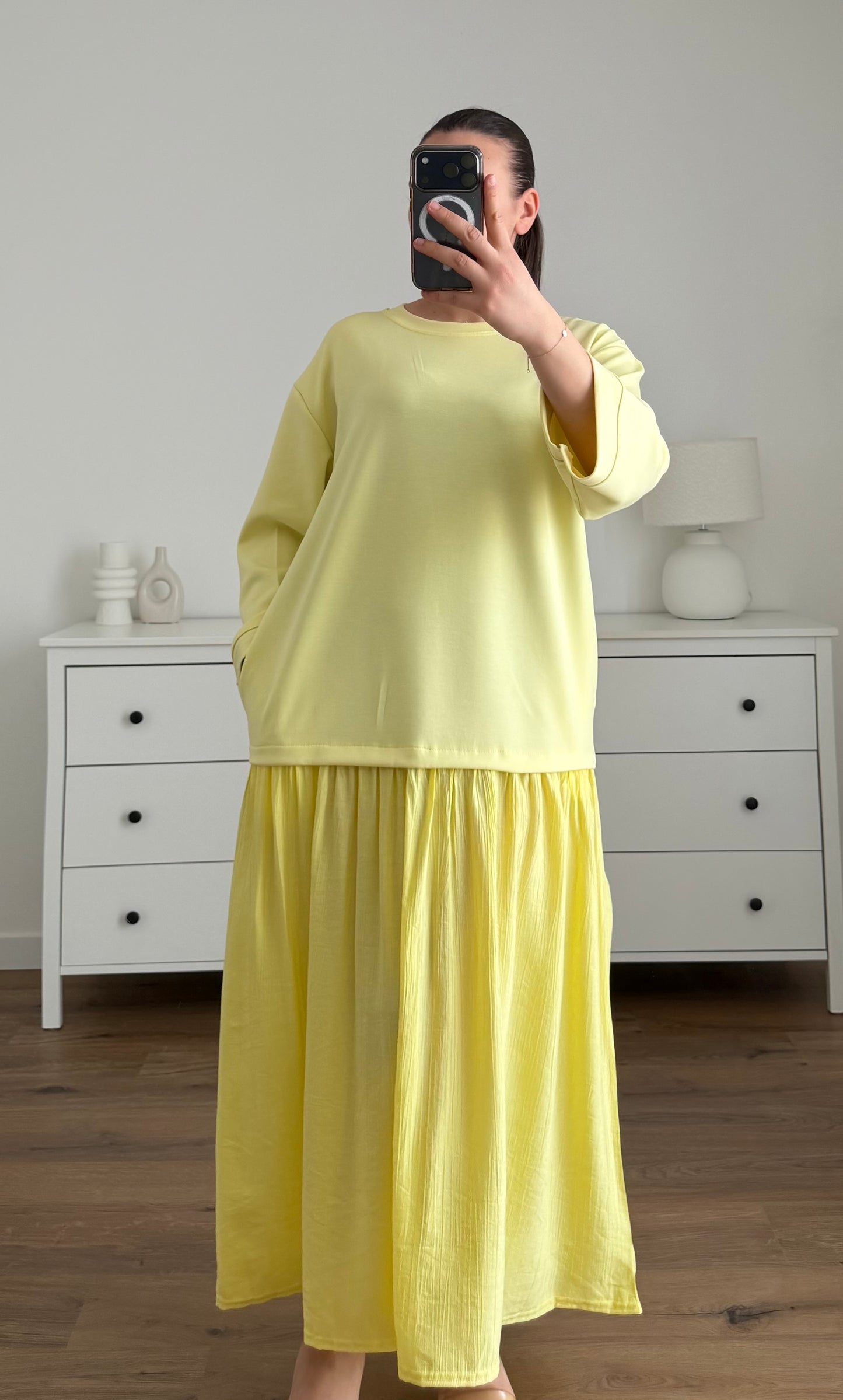 Robe Lilya jaune