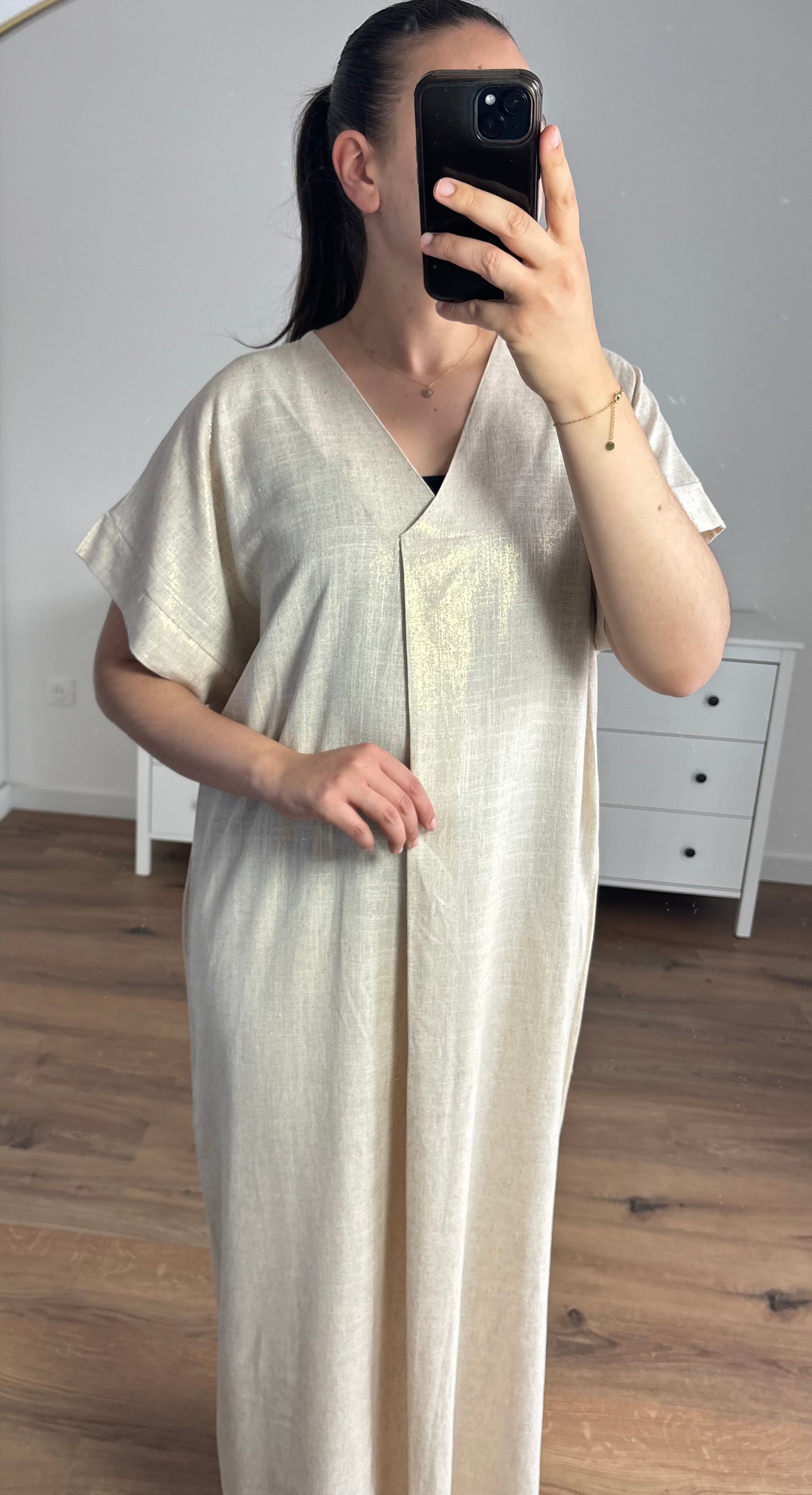 Robe dorée