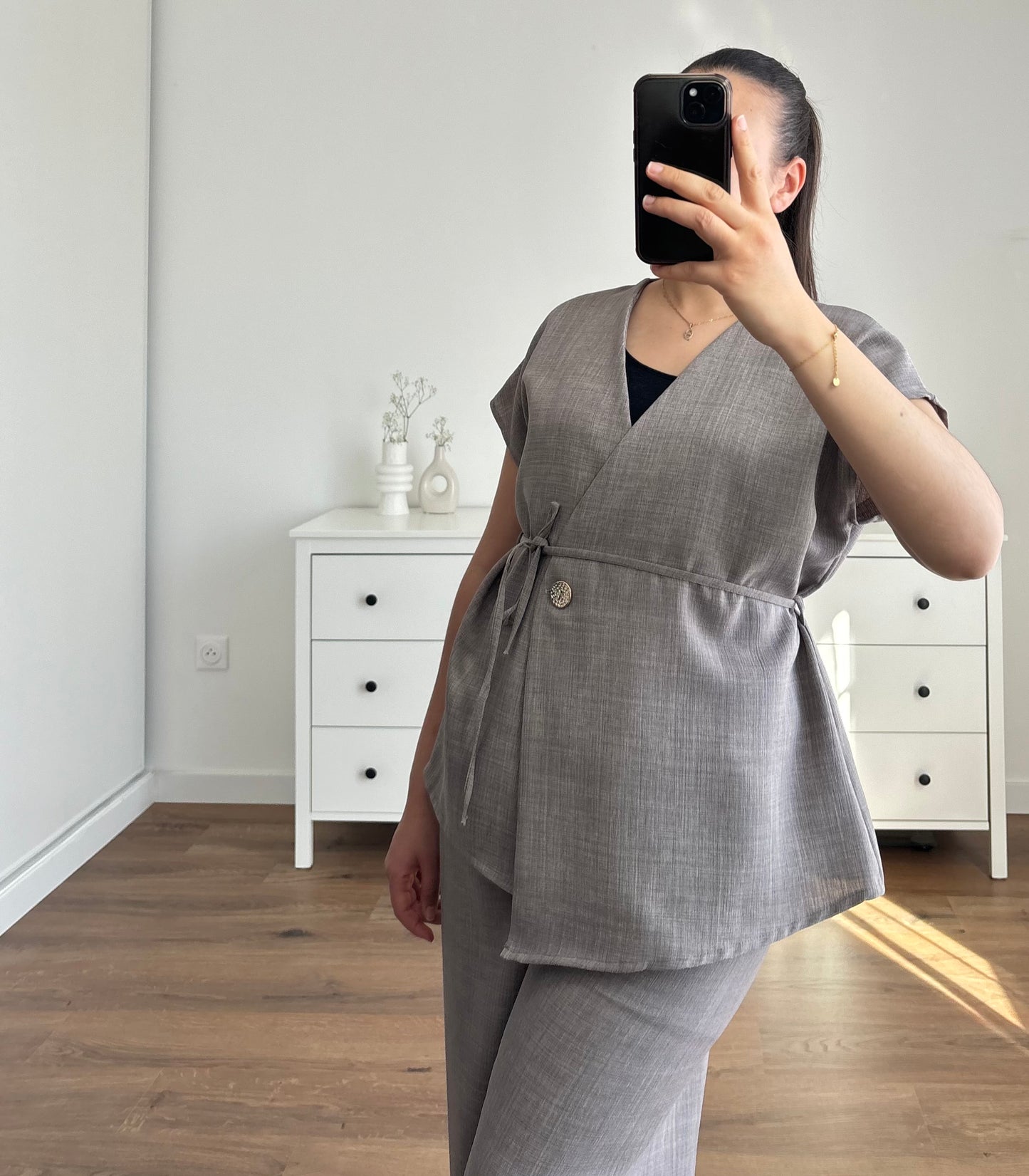 Ensemble classy taupe