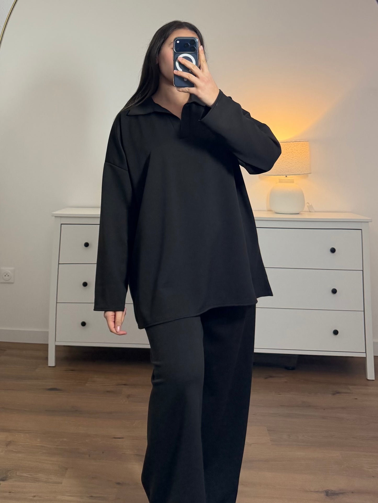 Ensemble confort noir