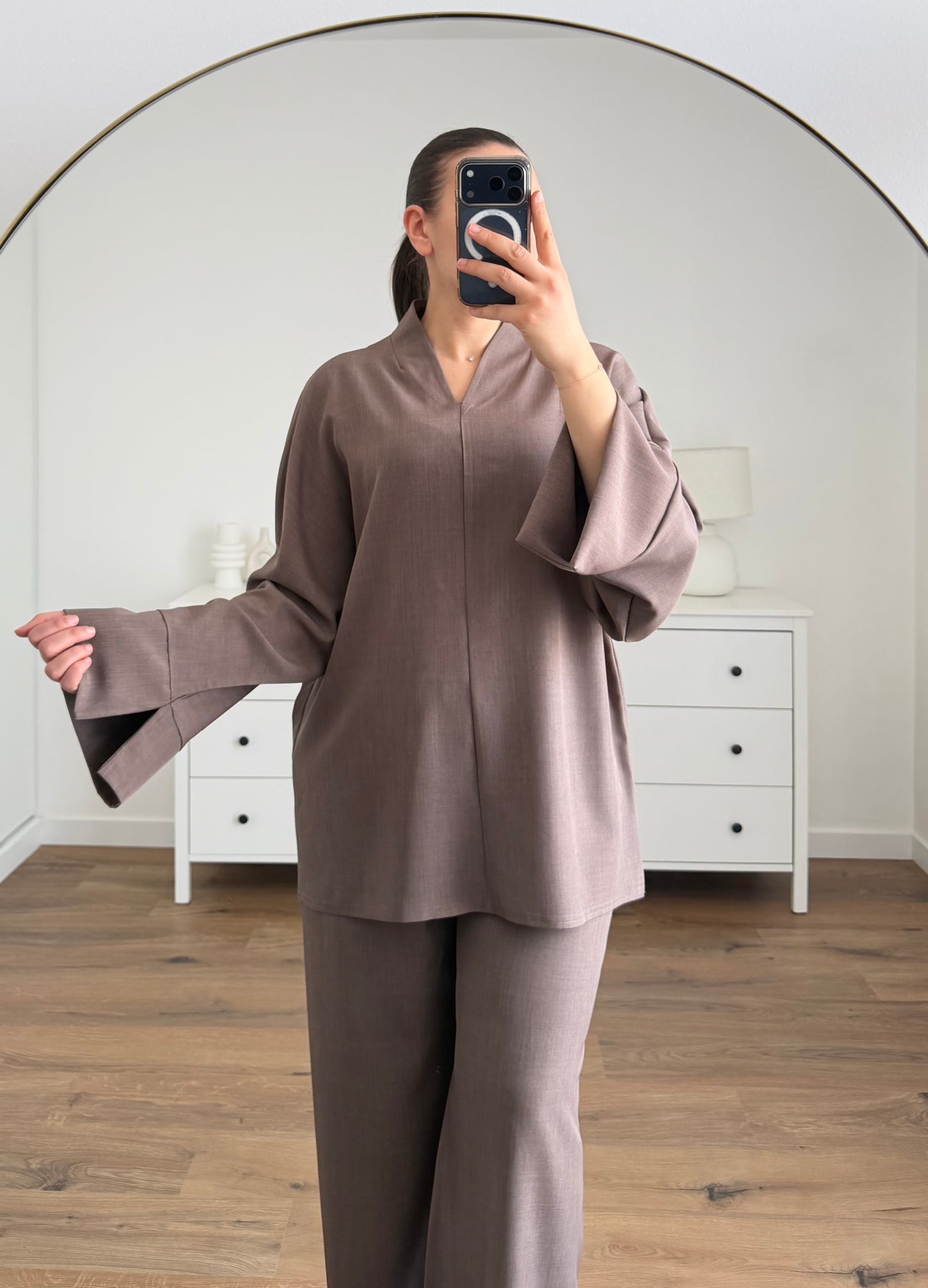 Ensemble Nour marron