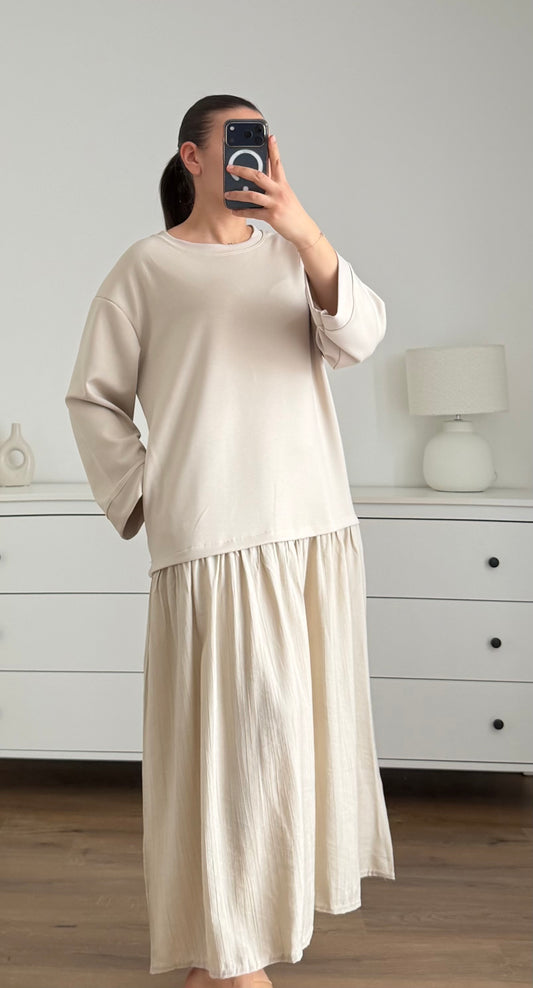 Robe Lilya beige