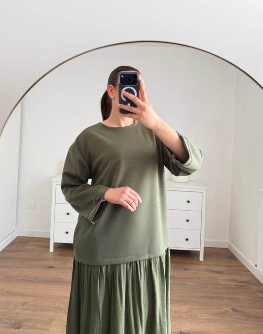 Robe Lilya kaki